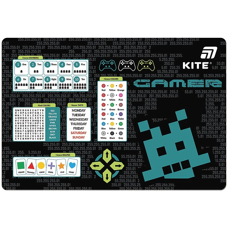 Купити Підкладка настільна Kite K26-207-2 Різнокольоровий Артикул: 4063276330796