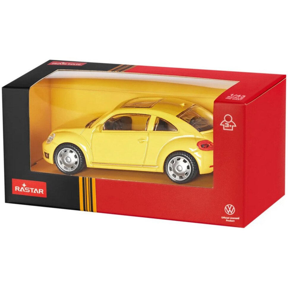 Купити Машинка Rastar Volkswagen Beetle 58800 Жовтий Артикул: 6930751312166 Фото повноекранне №2