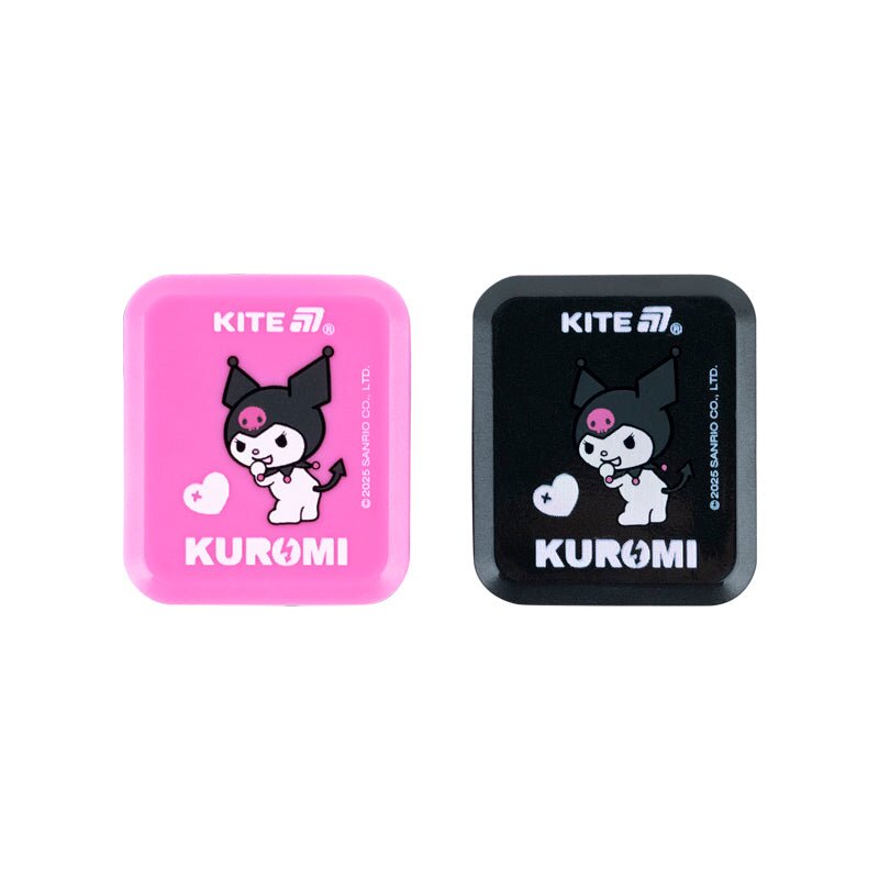 Купити Точилка з контейнером Kuromi Kite HK25-116-2 Різнокольоровий Артикул: 4063276314376 Фото повноекранне №1