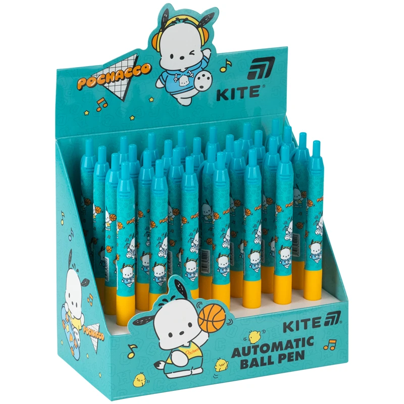Купити Ручка кулькова автомат Pochacco Kite PC26-039 Синій Артикул: 4063276349217 Фото повноекранне №2