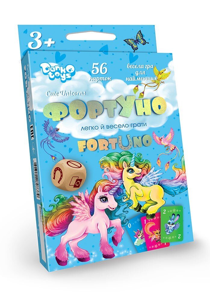 Розвиваюча настільна гра &quot;Фортуно-Fortuno Unicorns&quot; укр. (32) UF-04-01U (2000903603955)