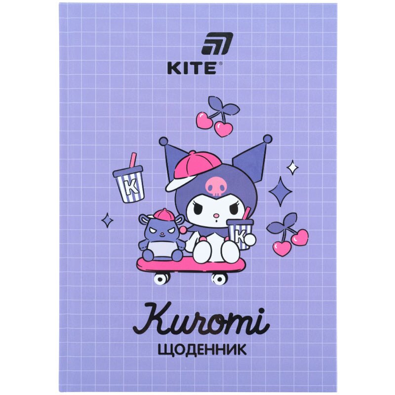 Купити Щоденник шкільний Kuromi Kite HK26-262-3 Різнокольоровий Артикул: 4063276342683 Фото повноекранне №1