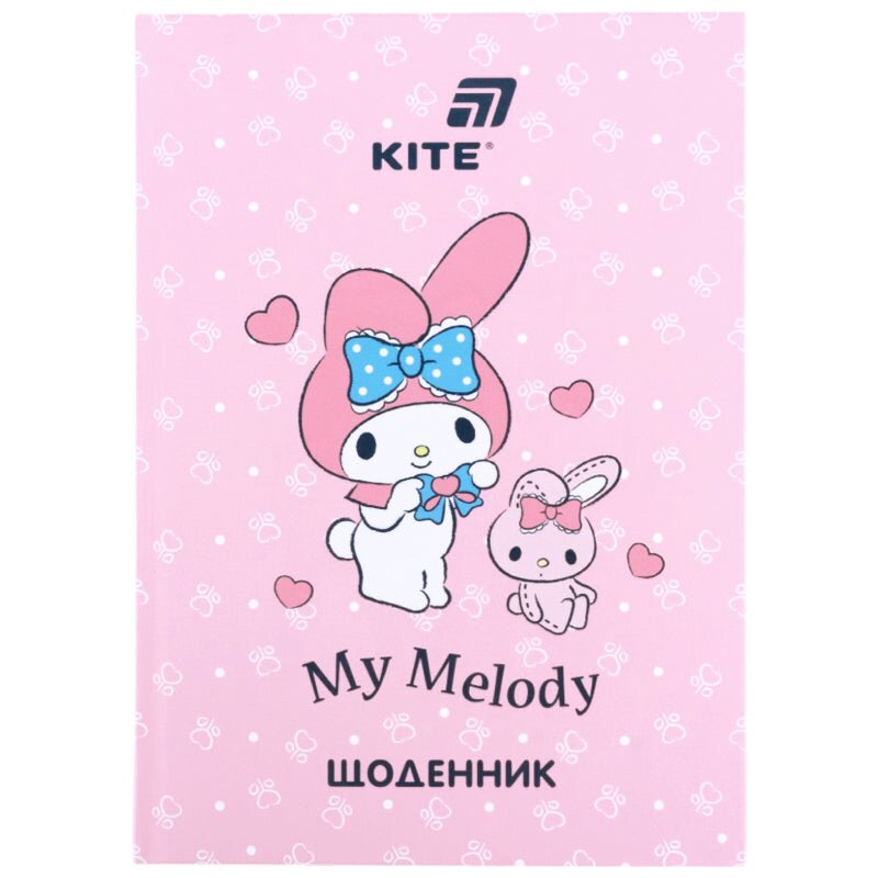 Купити Щоденник шкільний My Melody Kite HK26-262-4 Різнокольоровий Артикул: 4063276342690 Фото повноекранне №1
