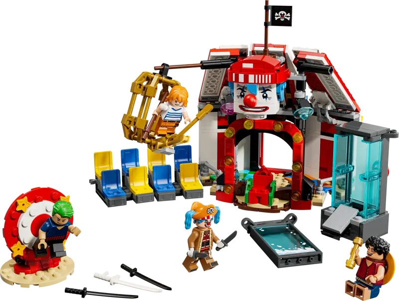 Купити Конструктор LEGO Цирковий намет клоуна Баґґі 75637 573 ел. Різнокольоровий Артикул: 5702017818009 Фото повноекранне №1