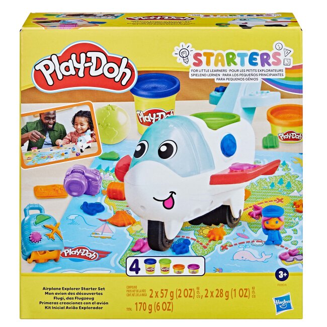 Набор для творчества с пластилином &quot;Самолет-исследователь&quot; Play-Doh F8804  Фото №0