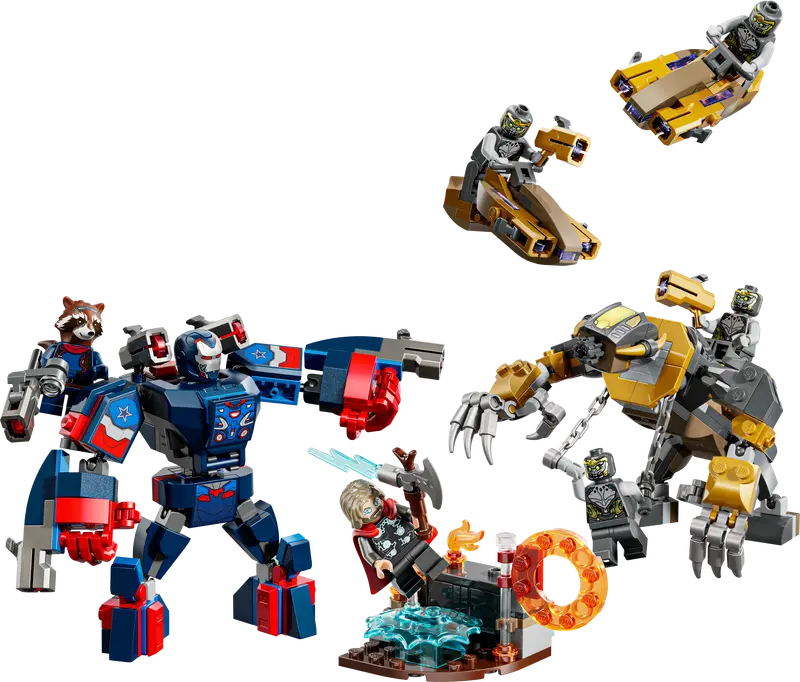 Купити Конструктор LEGO Месники: Завершення Тор проти Чітаурі 76322 373 ел. Різнокольоровий Артикул: 5702017817941 Фото повноекранне №1