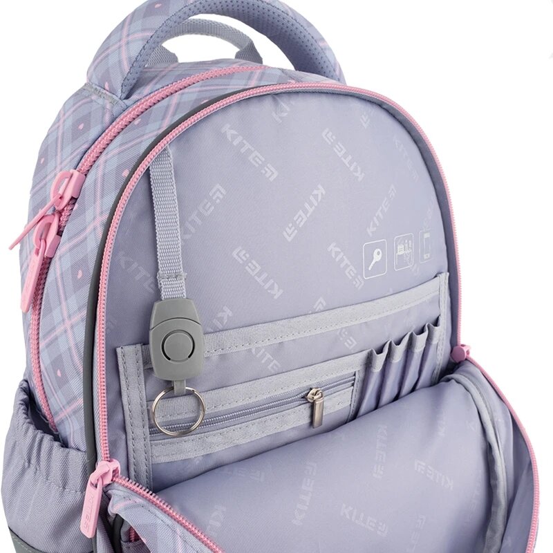 Рюкзак початкова школа для дівчинки KITE K24-724S-1 Сірий (4063276124265A)(SC)  Фото №8