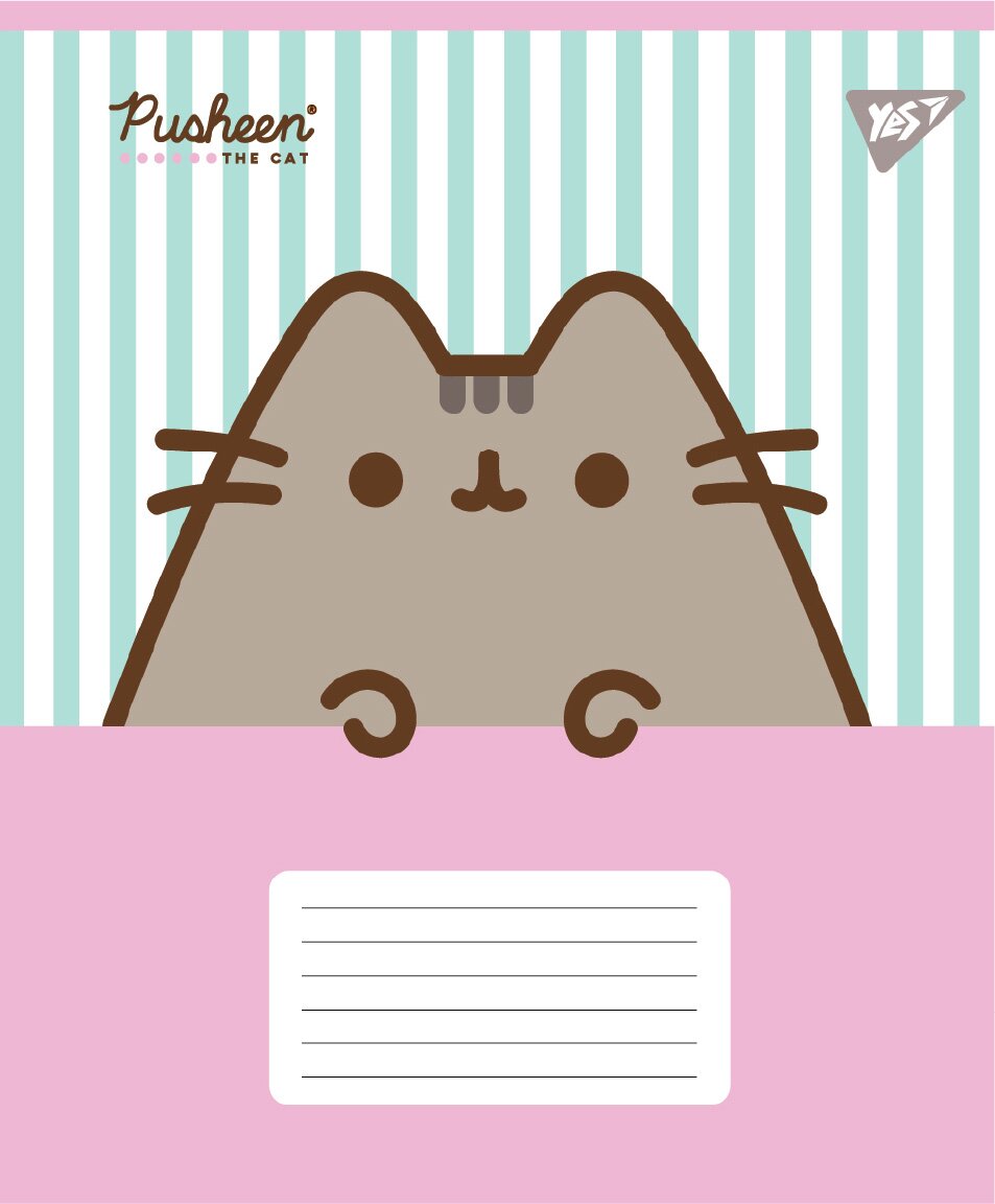 Зошит учнівський &quot;Pusheen Candy&quot; YES 767597 12 аркушів  Фото №1