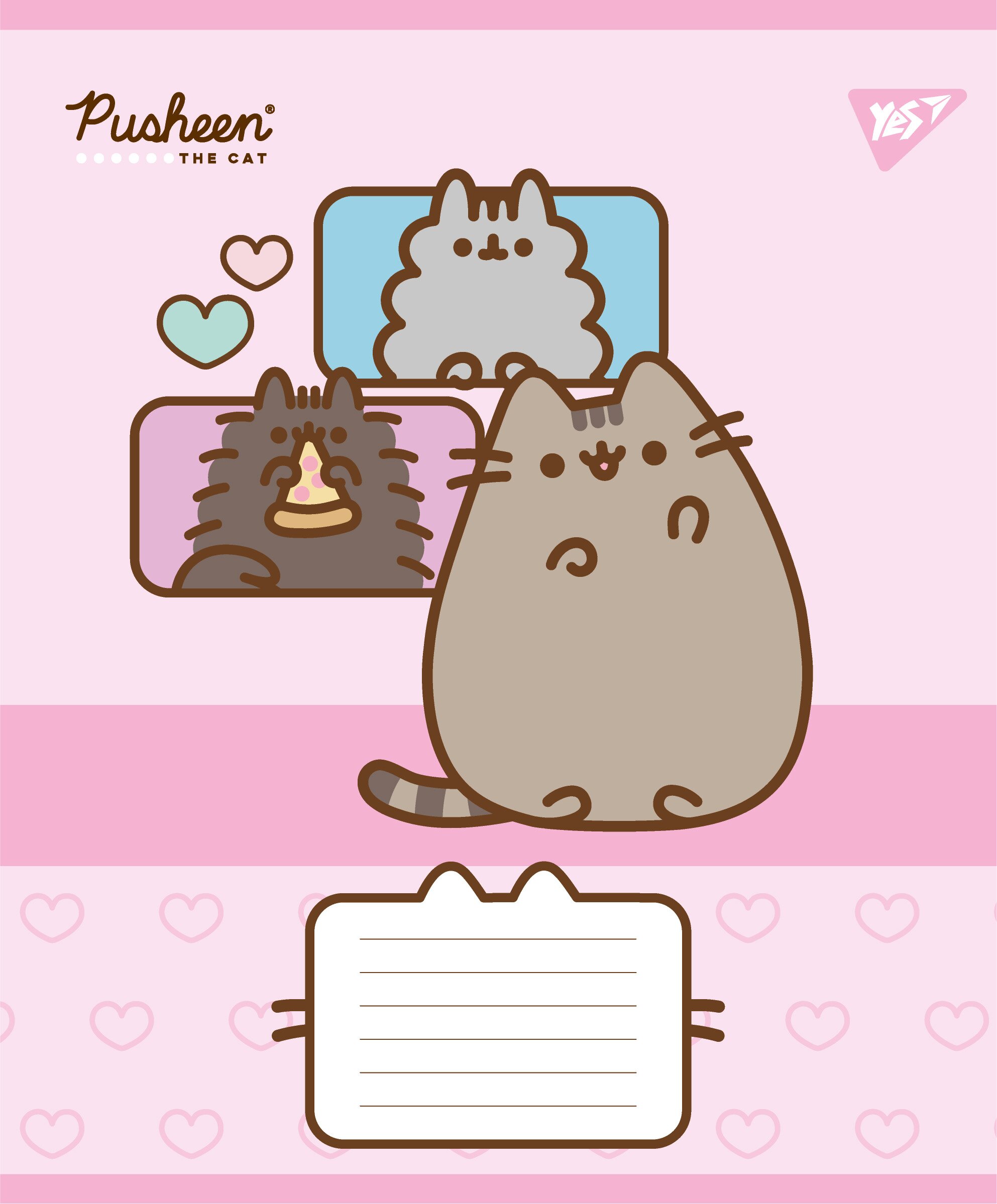 Зошит учнівський &quot;Pusheen Funny&quot; YES 767604 12 арк.  Фото №1