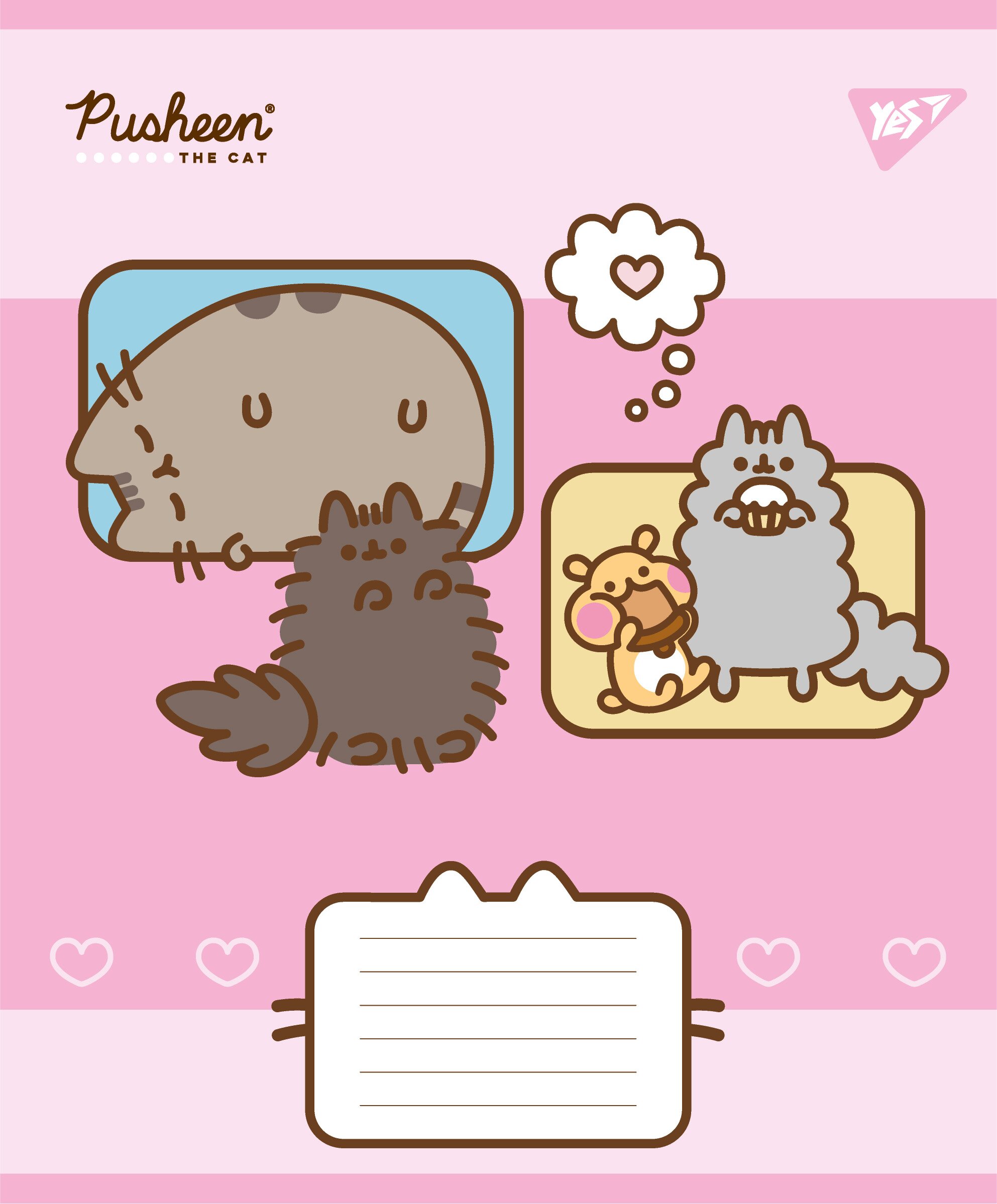 Зошит учнівський &quot;Pusheen Funny&quot; YES 767604 12 арк.  Фото №4