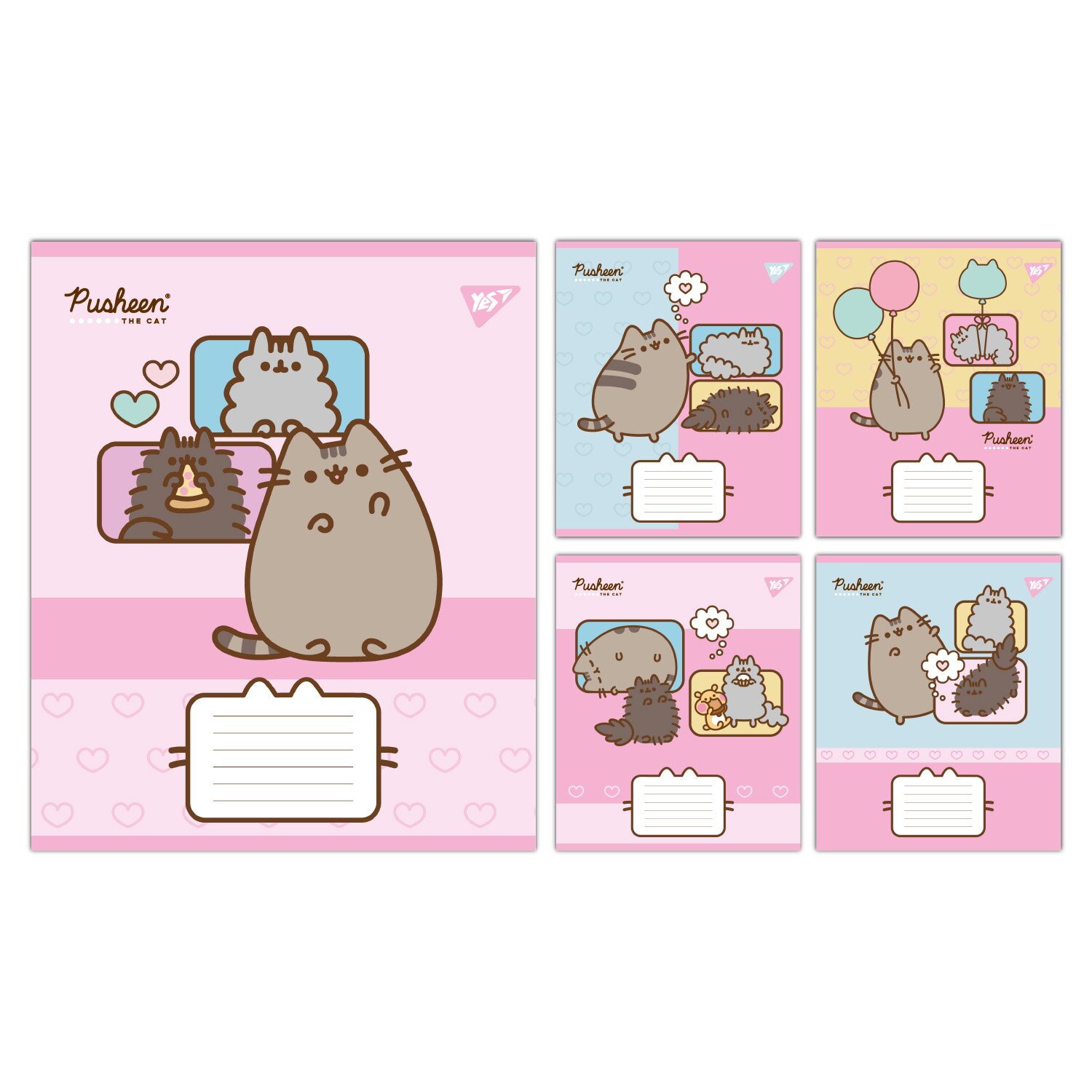 Зошит учнівський &quot;Pusheen Funny&quot; YES 767604 12 арк.  Фото №0