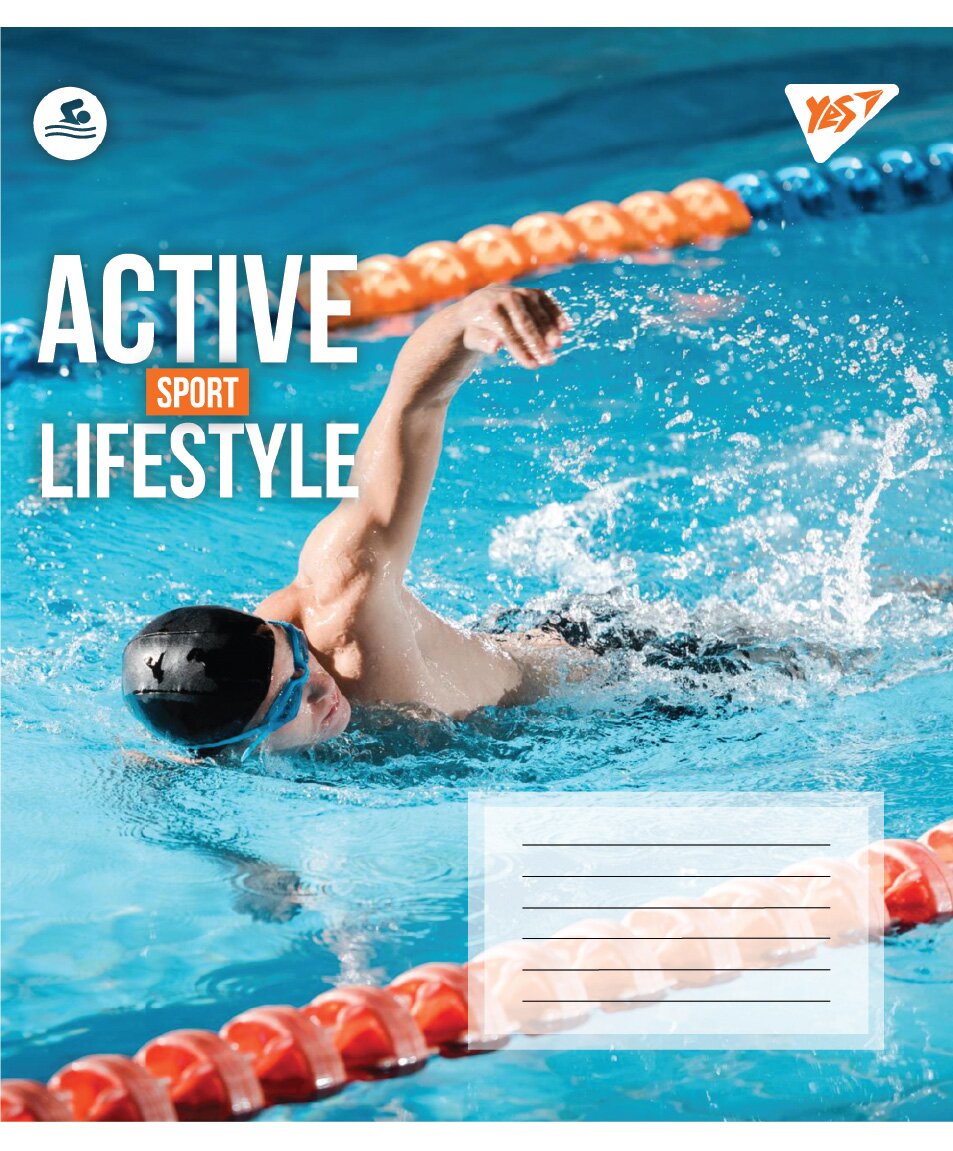 Тетрадь ученическая &quot;Active lifestyle&quot; YES 767712 48 л. Разноцветный  Фото №2