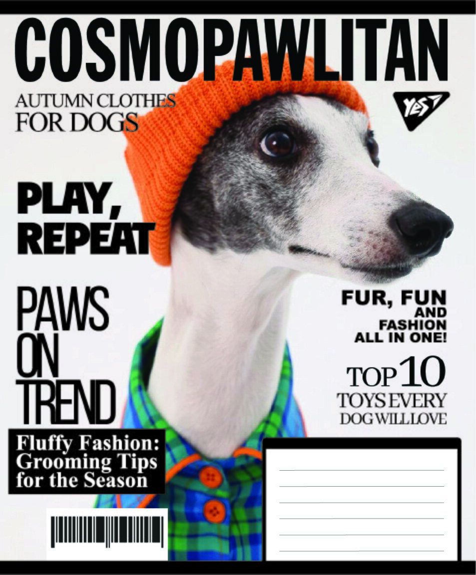 Зошит учнівський &quot;Animal&#039;s fashion&quot; YES 767786 48 арк. Різнокольоровий  Фото №2