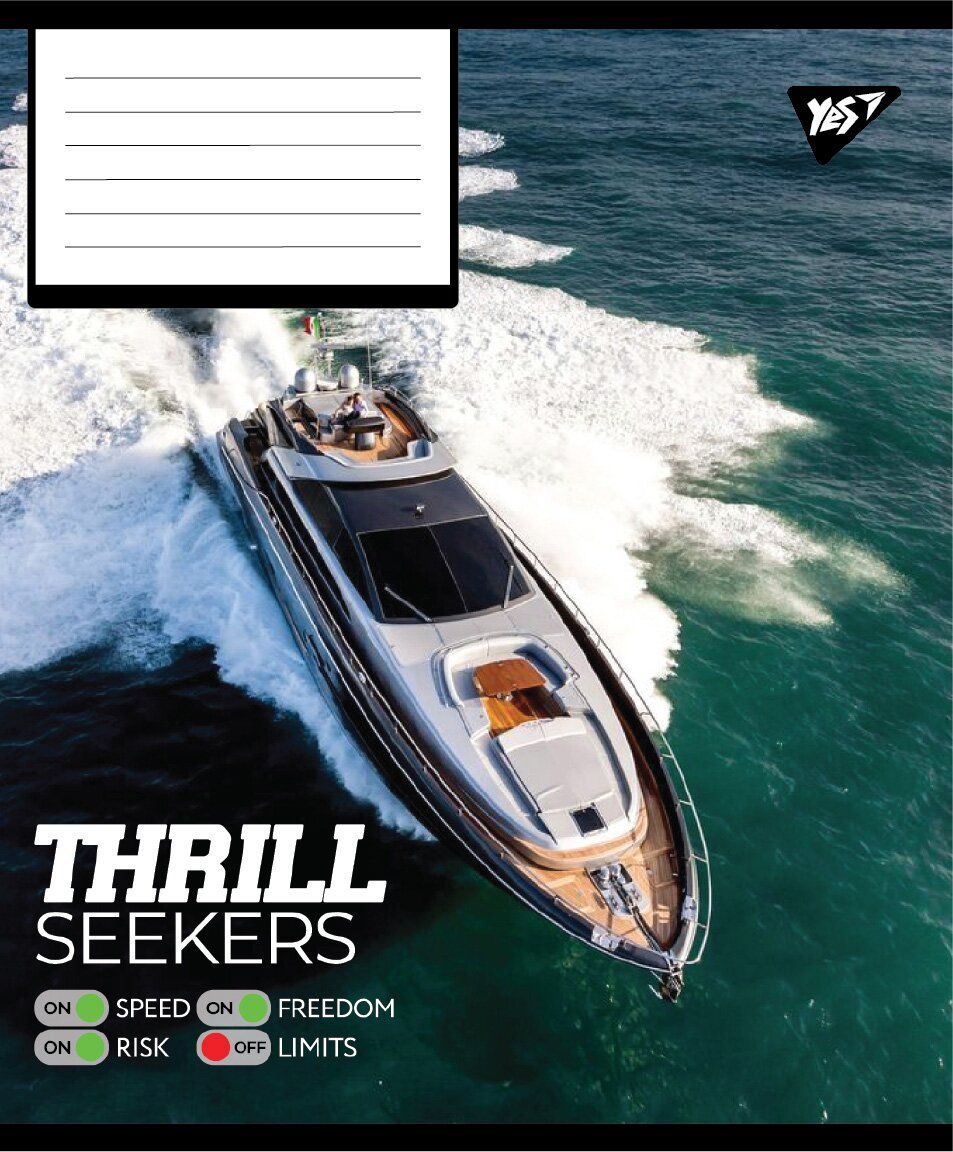Зошит учнівський &quot;Thrill Seekers&quot; YES 767788 48 арк. Різнокольоровий  Фото №2
