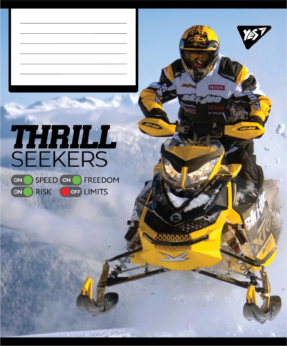 Зошит учнівський &quot;Thrill Seekers&quot; YES 767788 48 арк. Різнокольоровий  Фото №5