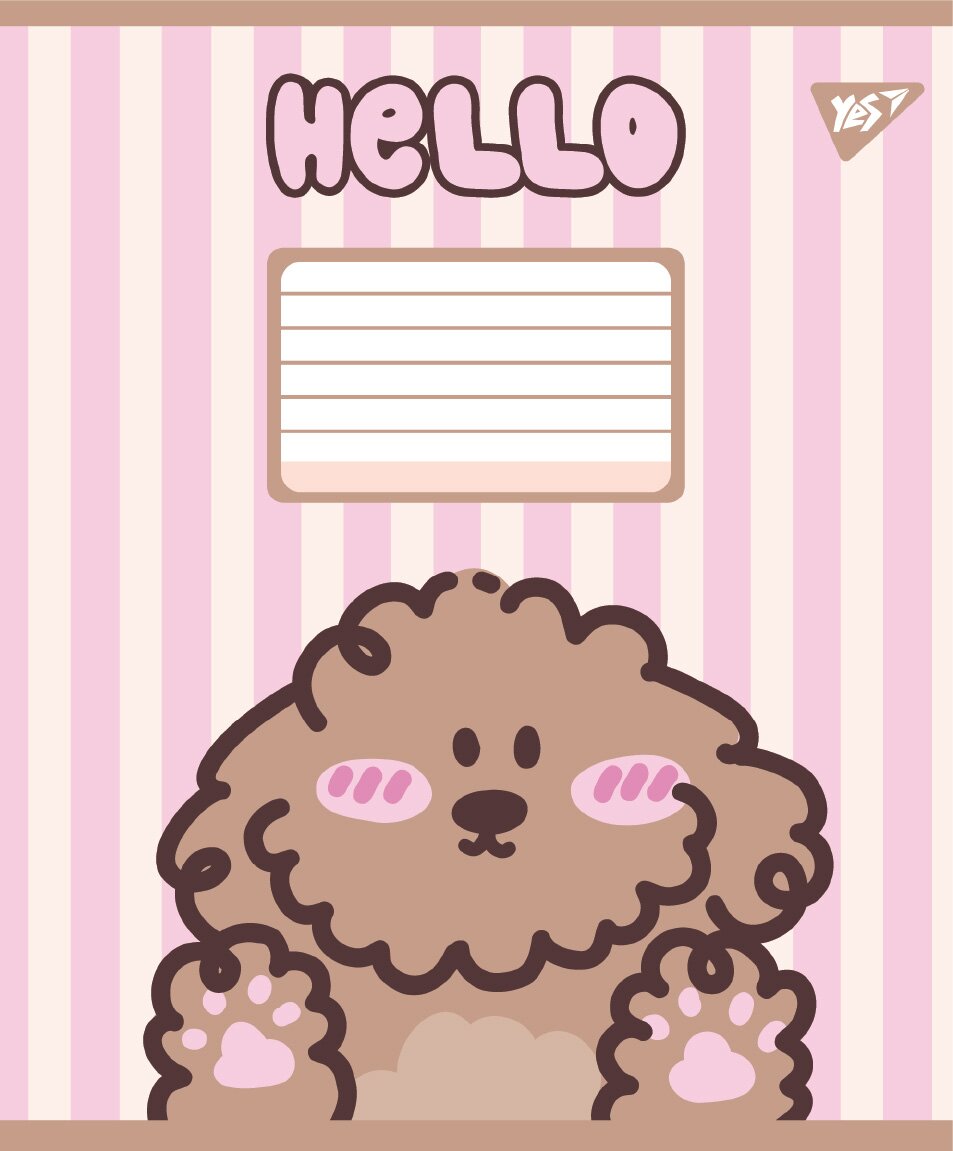 Зошит учнівський &quot;Hello Puppy&quot; YES 767805 12 аркушів  Фото №1