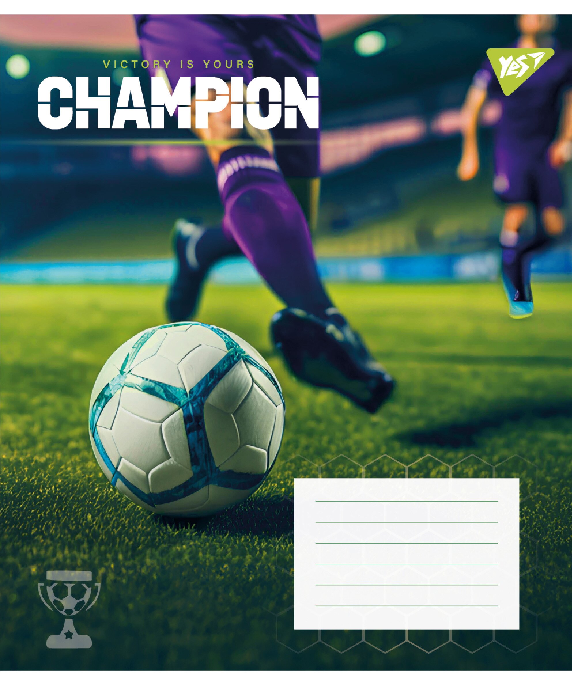 Зошит учнівський &quot;Champion&quot; YES 767818 12 аркушів  Фото №1