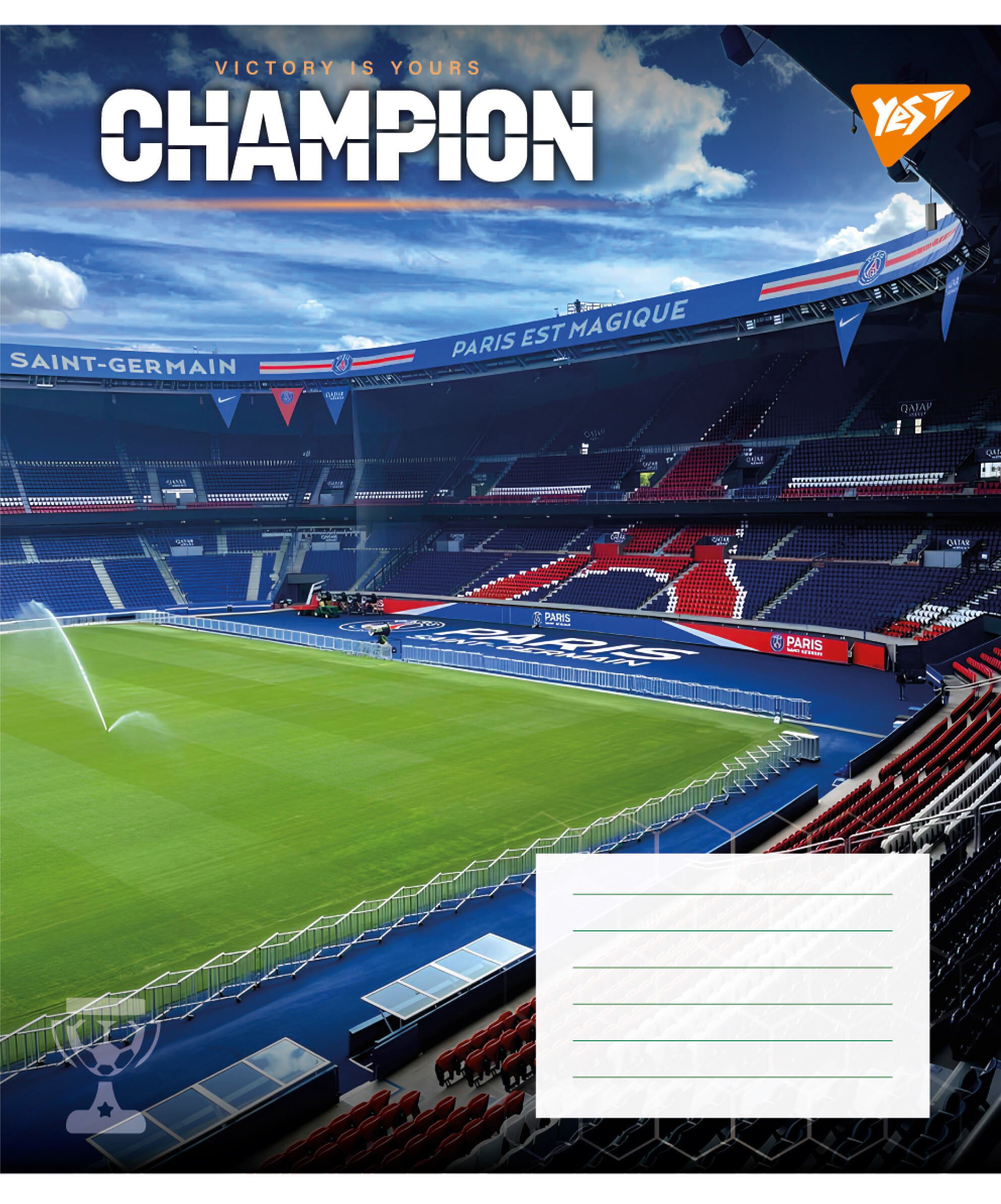 Зошит учнівський &quot;Champion&quot; YES 767818 12 аркушів  Фото №4