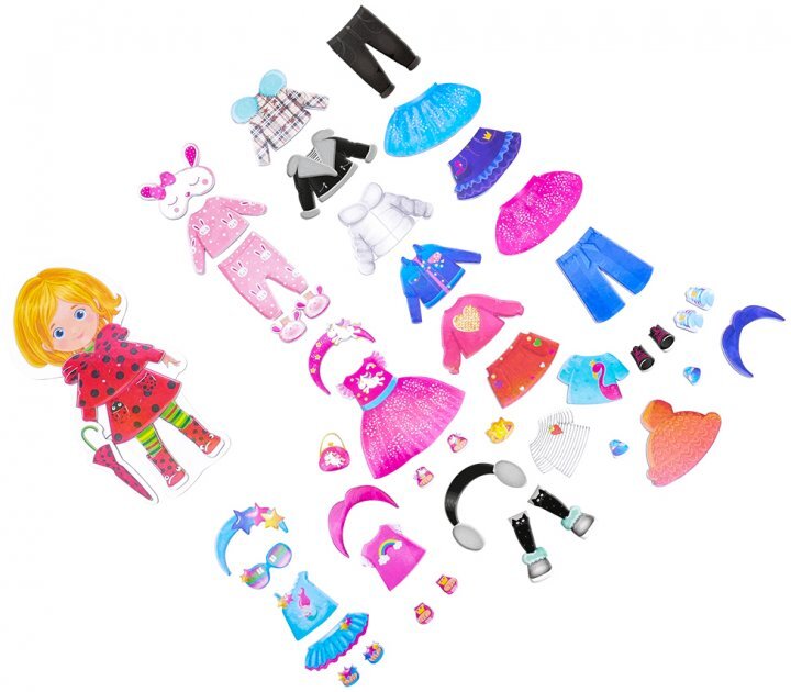 Магнітна одягалка &quot;Trendy girl&quot; Vladi Toys VT3702-23  Фото №1