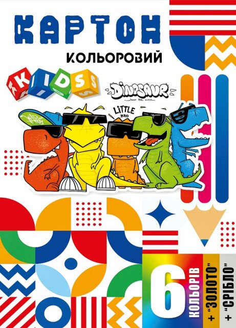 Набор цветного картона 24147 Разноцветный (4823089231921)(SC)