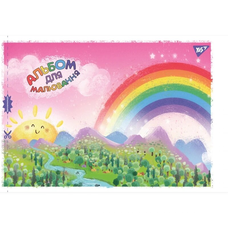 Альбом для малювання YES 130558 Різнокольоровий (2000990641267)(SC)