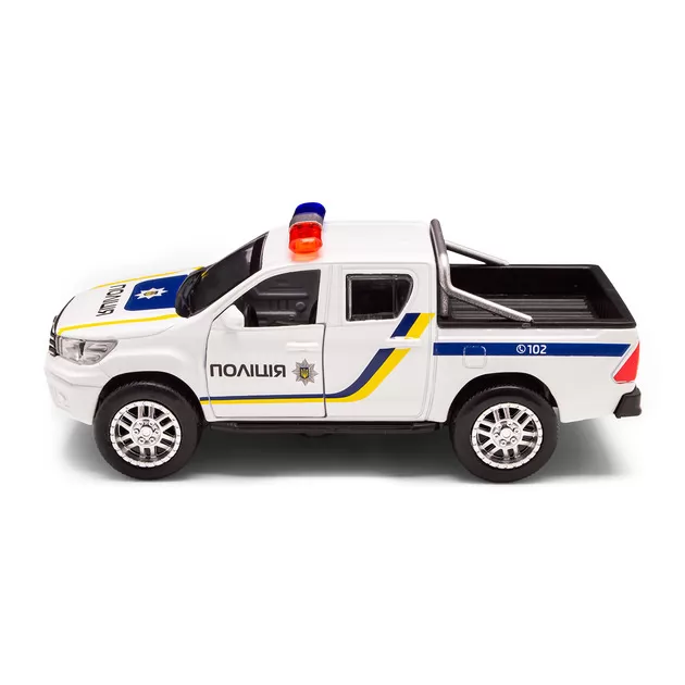 Купити Автомодель TOYOTA HILUX Поліція KIDDISVIT KM250426 Різнокольоровий Артикул: 6974465202511 Фото повноекранне №2