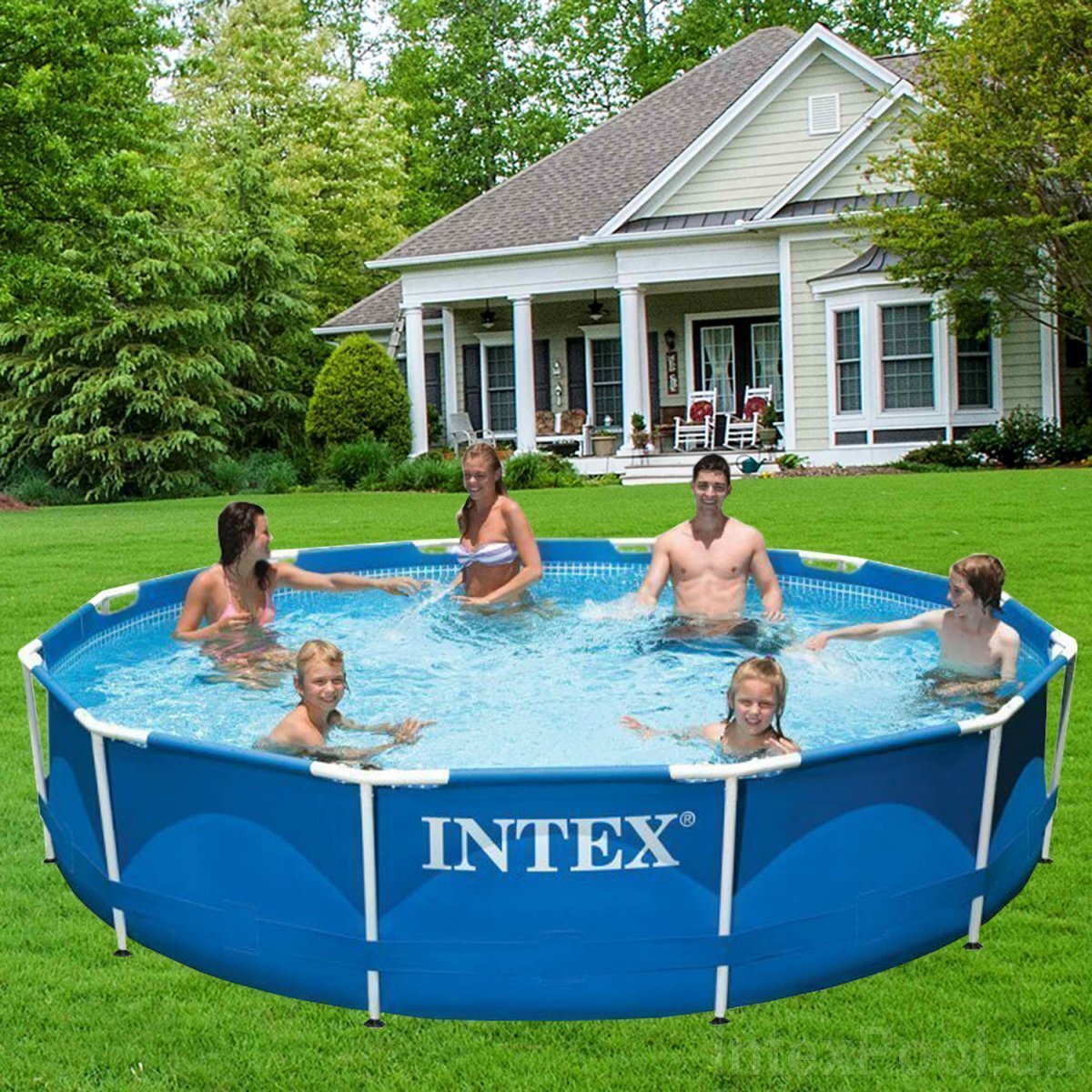 Каркасний басейн Intex 28210, 366 x 76 см (6903136695017)  Фото №1