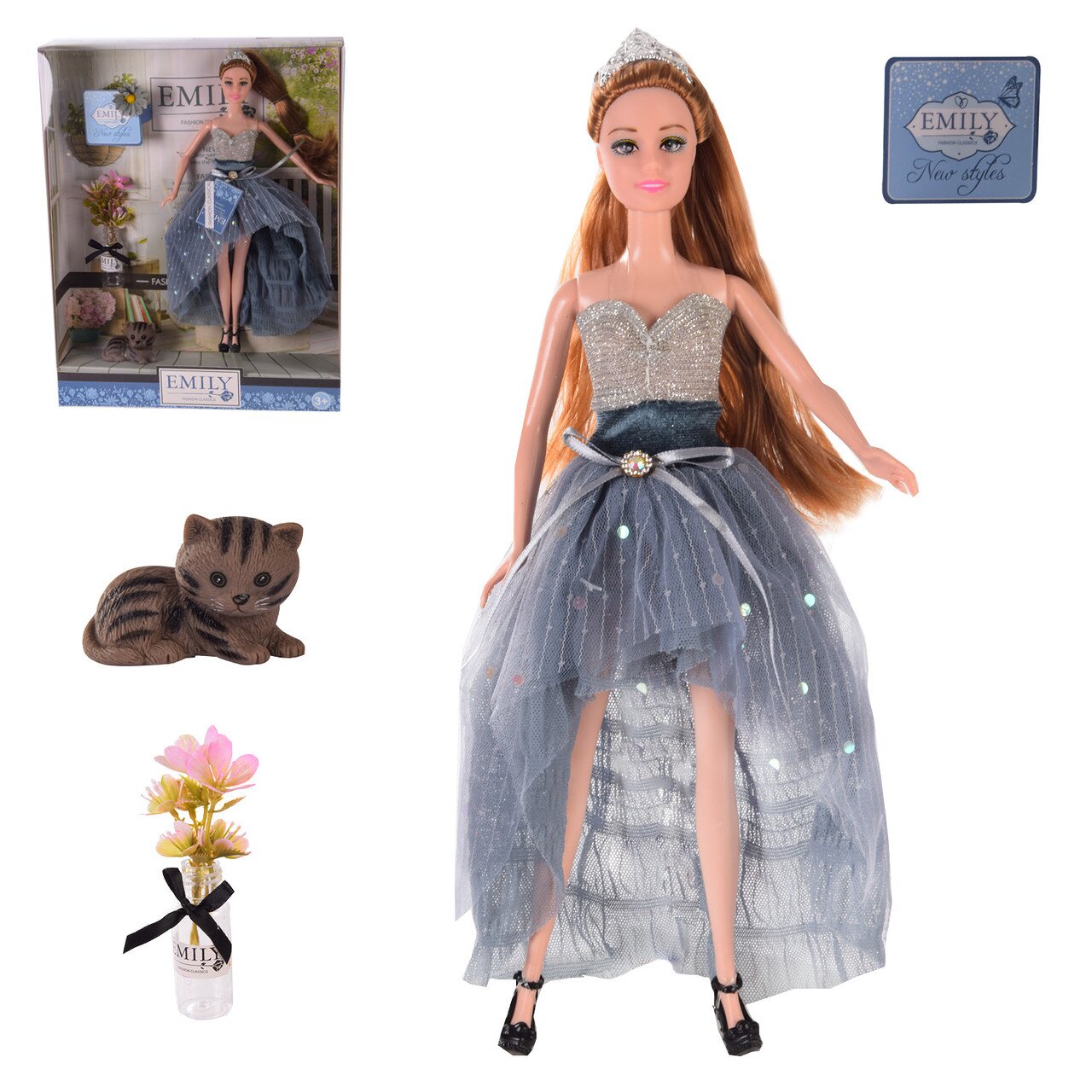 Купити Іграшка Лялька Emily QJ102C 29 см (6900001911890) Артикул: 6900001911890