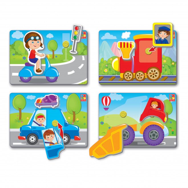 Личики &quot;Машинки&quot; Vladi Toys VT1302-21 (4820195058916)  Фото №1