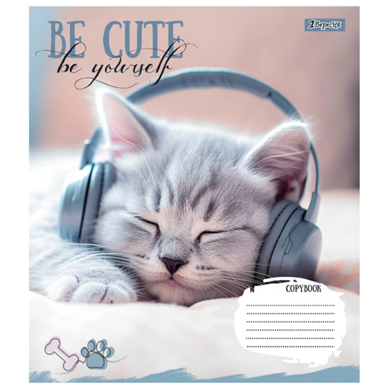 Зошит учнівський &quot;Be cute&quot; 1В 766941 12 арк. Різнокольоровий  Фото №4