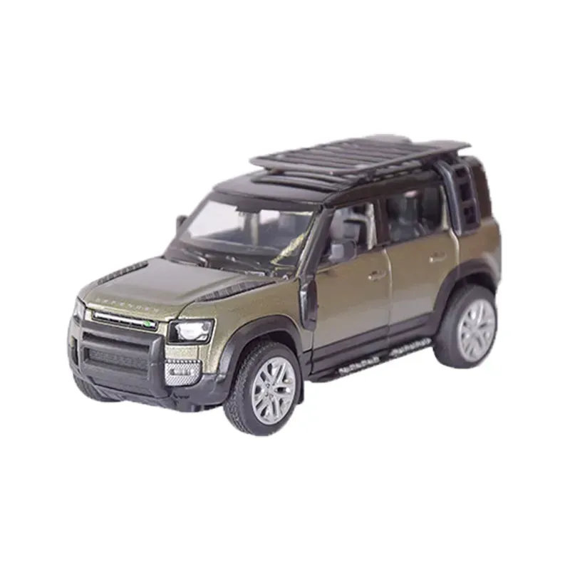 Купить Игрушка Машина Land Rover Defender 110 АВТОПРОМ 68416 Хаки Артикул: 2000999378560