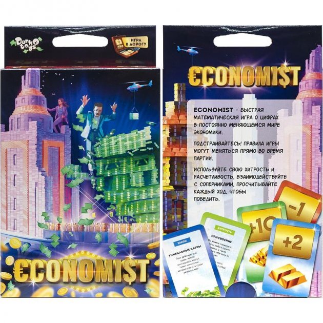 Настольная игра &quot;Economist&quot; Danko Toys G-Ec-0101U (2000989361343)  Фото №1