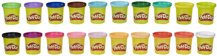 Набор пластилина Play-Doh E9413 40 баночек  Фото №1