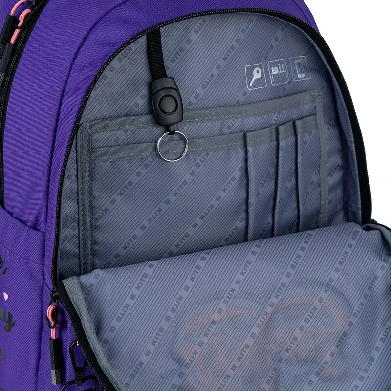Рюкзак шкільний для дівчинки KITE HK24-2575M Фіолетовий (4063276113672A)(SC)  Фото №9