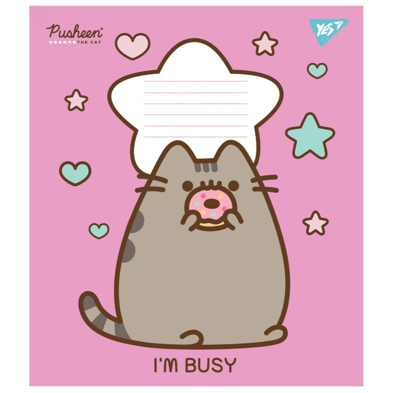 Зошит учнівський &quot;Pusheen&quot; YES 766951 12 арк. Різнокольоровий  Фото №3