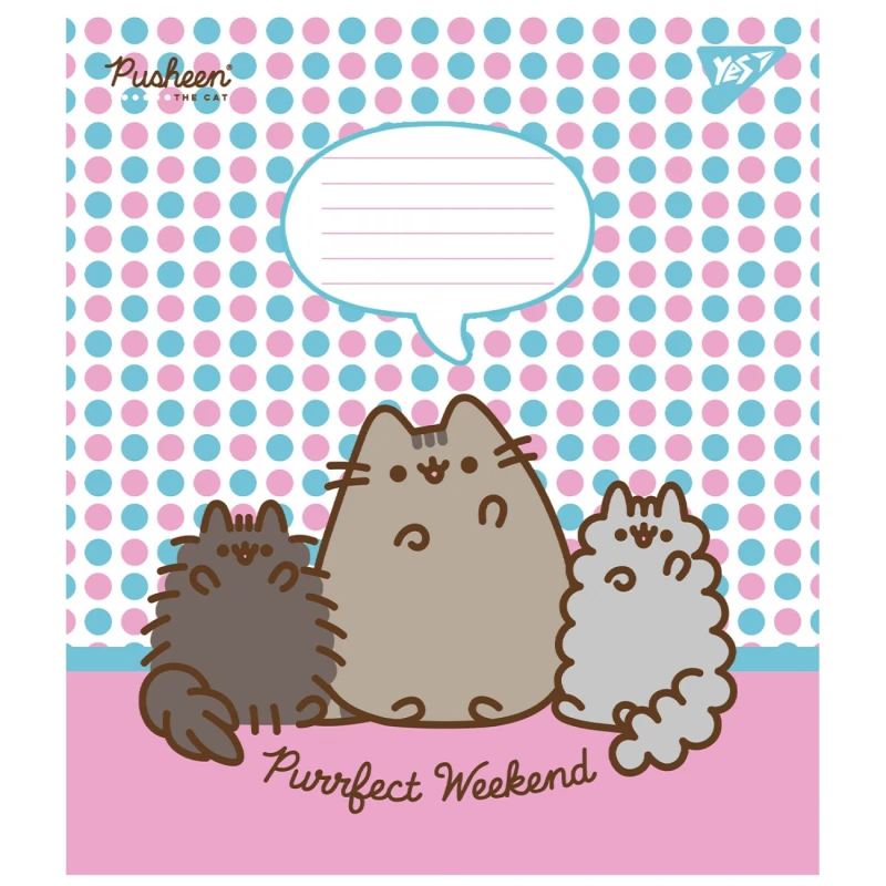 Зошит учнівський &quot;Pusheen&quot; YES 766951 12 арк. Різнокольоровий  Фото №4