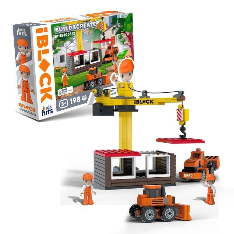 Игрушка конструктор Kids hits IBLOCK JUNIOR KH53/003/2 Разноцветный