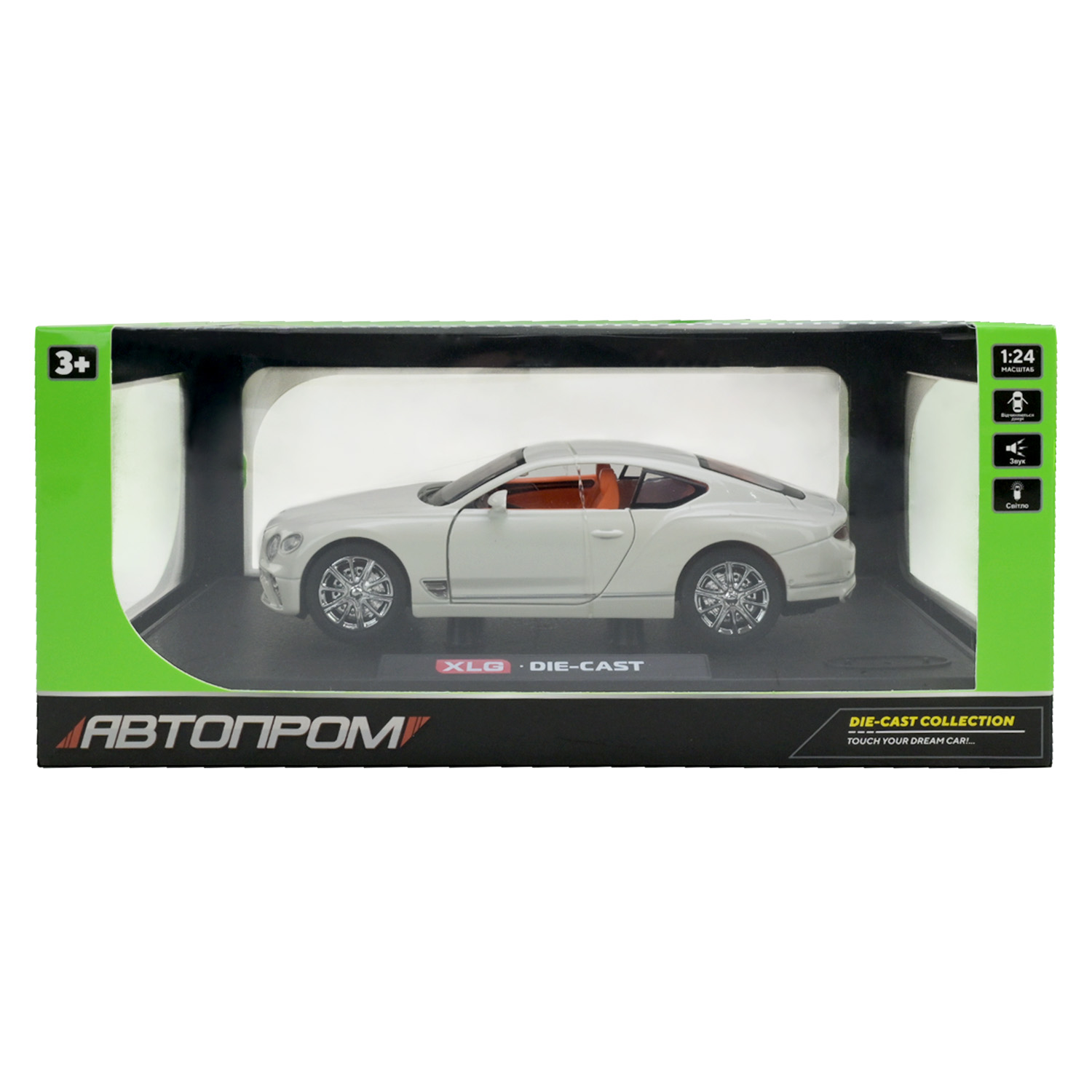 Купить Игрушка Машина АВТОПРОМ AP7715 Белый Артикул: 2000999378980