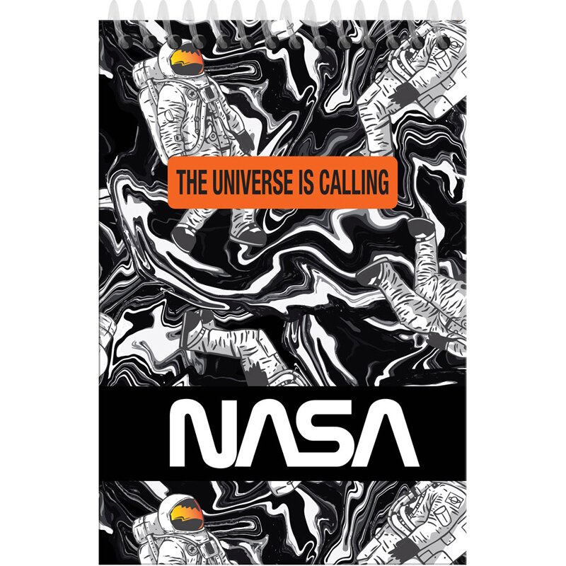 Блокнот на спирали Kite NASA NS22-196 Разноцветный (4063276124821)(SC)