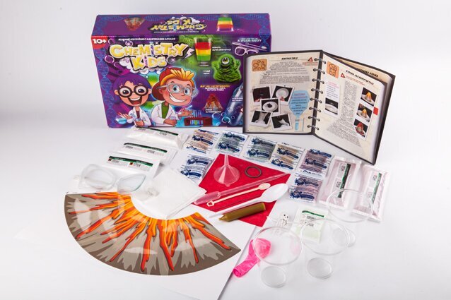 Набір дослідів &quot;CHEMISTRY KIDS&quot; укр 7905 CHK-01-01U,02U,03U,04U (2400677284013)  Фото №2
