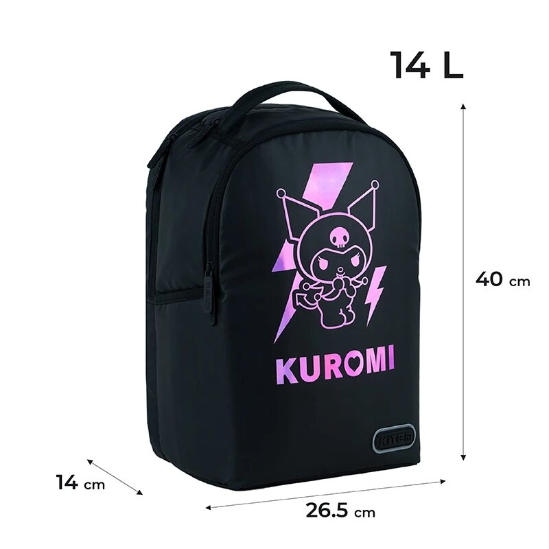 Рюкзак шкільний для дівчинки KITE HK24-2595M Чорний (4063276113832A)(SC)  Фото №1