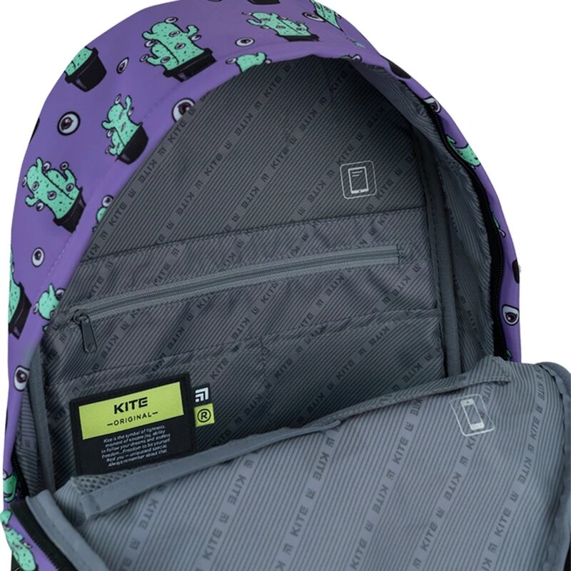 Рюкзак подростковый для девочки KITE K24-910M-3 Фиолетовый (4063276123695A)(SC)  Фото №6
