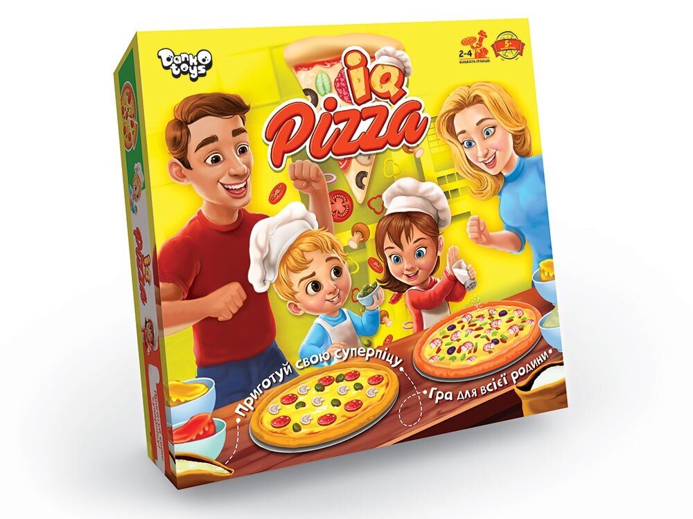 Настольная развлекательная игра &quot;IQ Pizza&quot; укр (10) G-IP-01U (2000903761624)