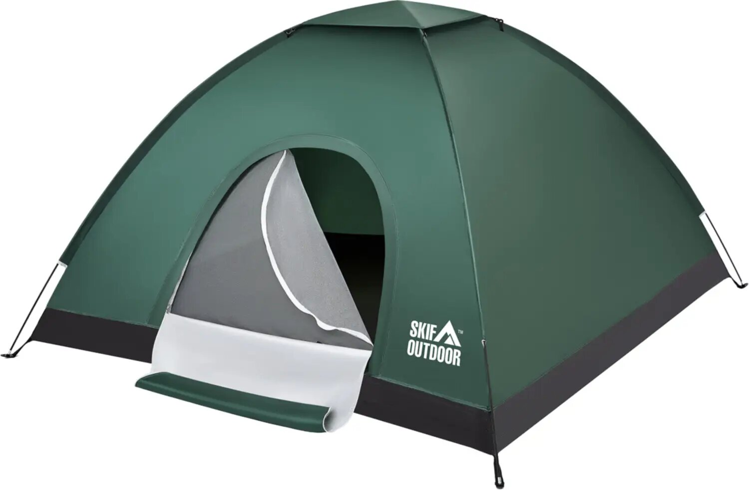 Купити Намет тримісний туристичний Skif Outdoor Adventure I 389.00.82 Зелений Артикул: 4820242923969 Фото повноекранне №2
