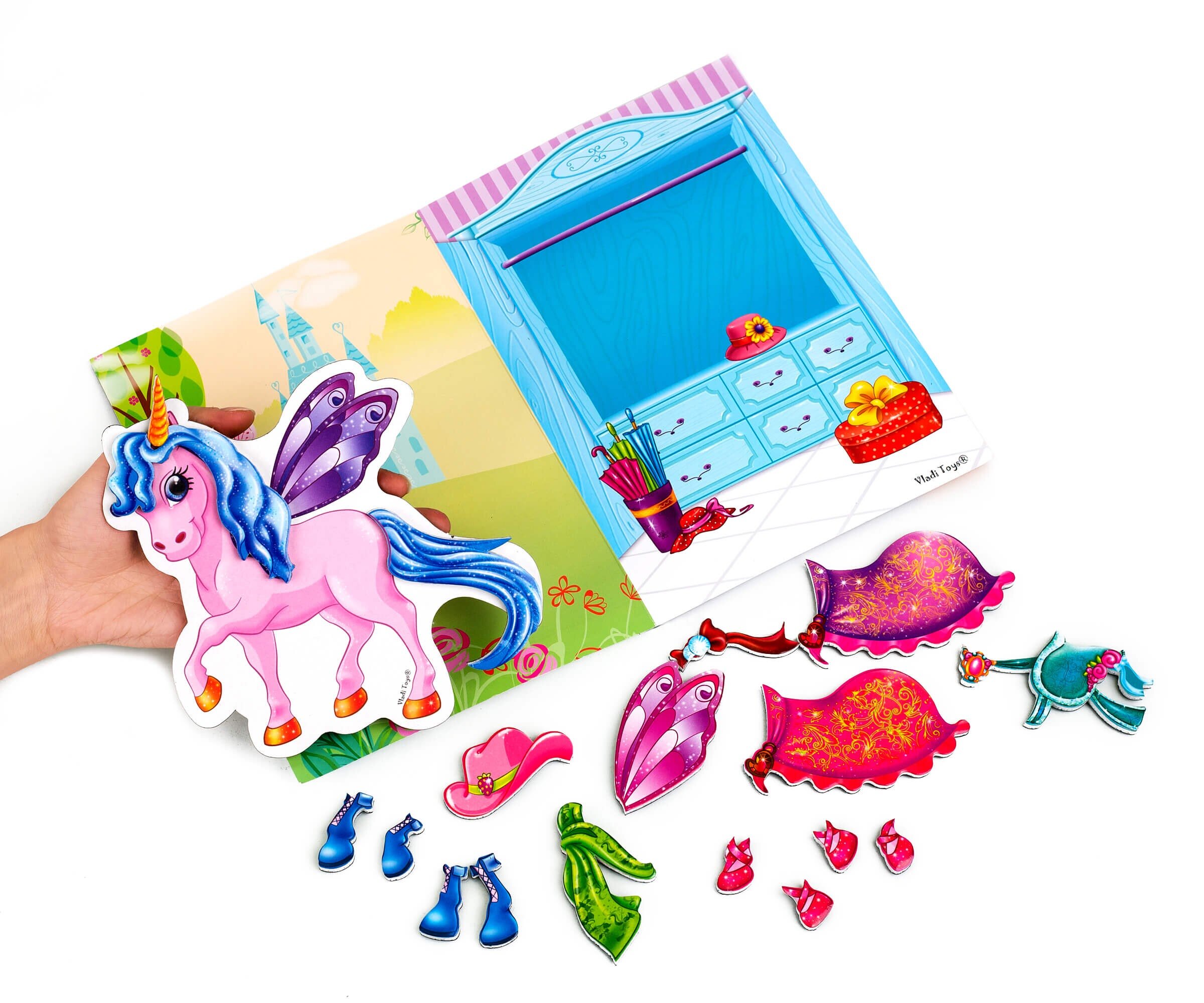 Магнитная игра VLADI TOYS VT3204-27 Единорог  Фото №1