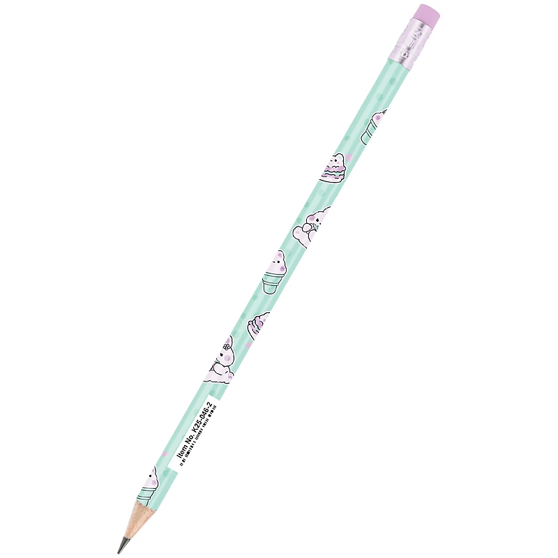 Карандаш чернографитный Kite Feel Good K25-046-2 Разноцветный  Фото №0