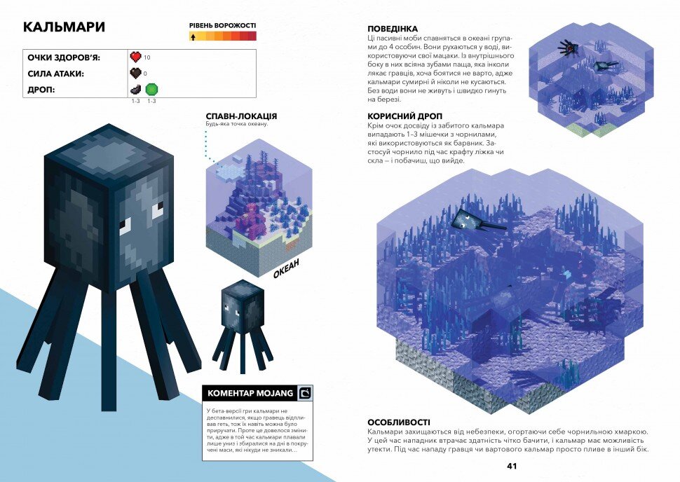 Книга &quot;MINECRAFT Справочник выживания в океане&quot; Артбукс 8739 (9786177688739)  Фото №3