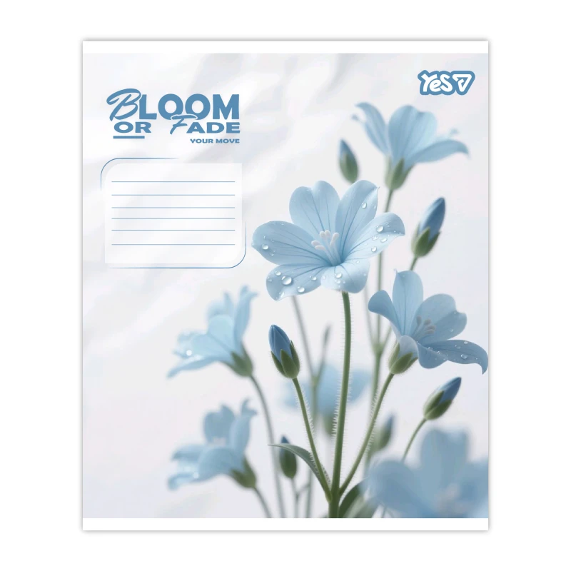 Купити Зошит учнівський "Bloom or fade" YES 768874 24 аркуши Різнокольоровий Артикул: 4823133110189 Фото повноекранне №2