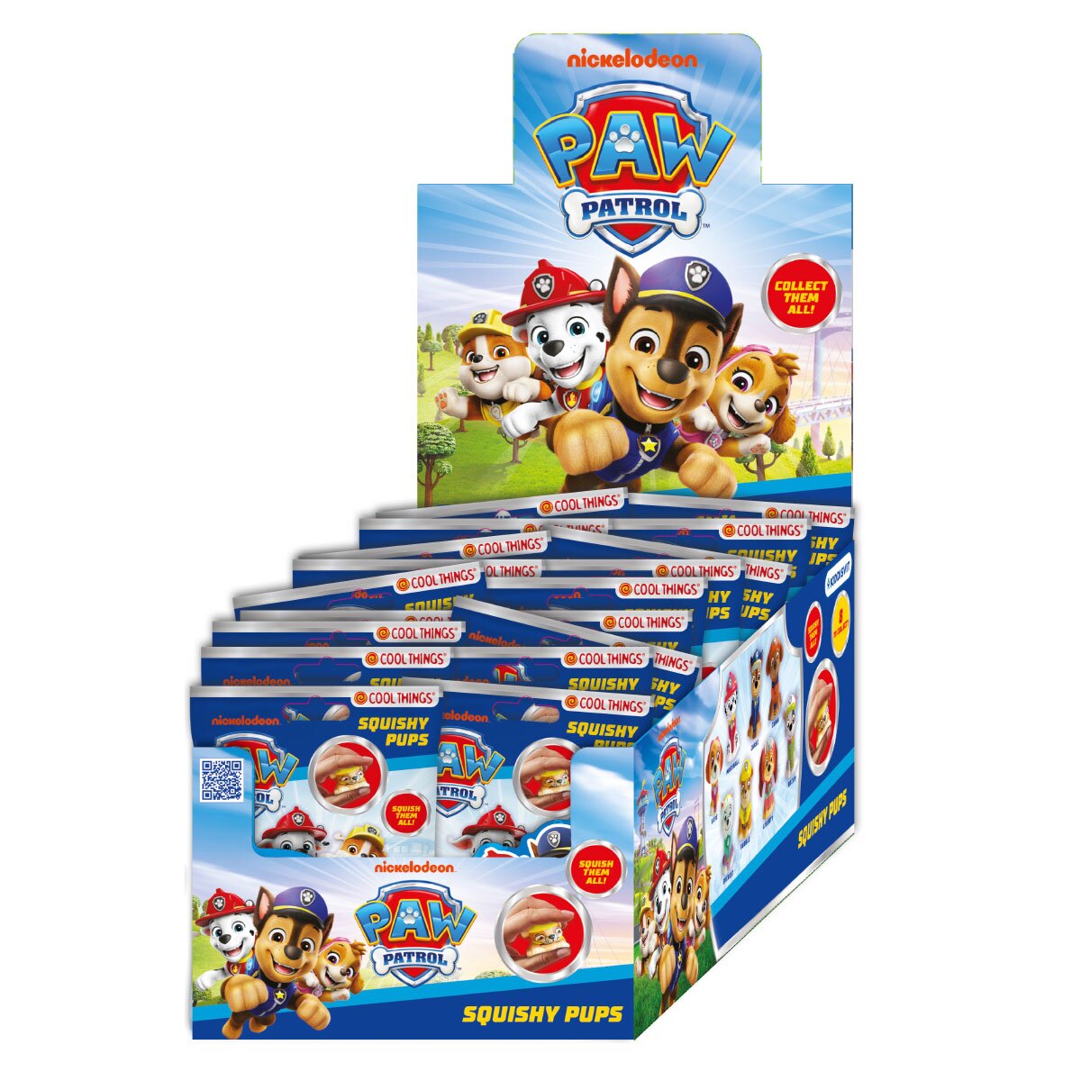 Купити Іграшка-сквіш COOL THINGS "Paw Patrol" – ДРУЖНЯ КОМАНДА PP067 Різнокольоровий Артикул: 8053306208726 Фото повноекранне №3