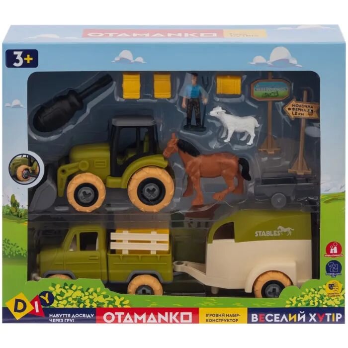 Купити Ігровий набір OTAMANKO Веселий хутір 8827 Різнокольоровий Артикул: 4820242926694 Фото повноекранне №2